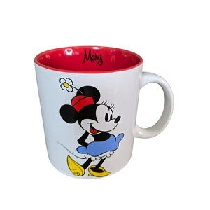 Disney Minnie Mouse MARY Personalized Name Large 20oz Two Sided Coffee Tea Mug